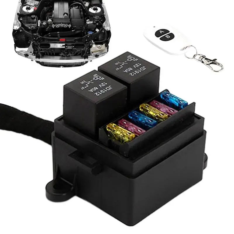 Automotive Fuse Holder Fuse Box Holder Flame Retardant Large Capacity Design Waterproof Fuse Box Holder Heat Resistant Fuse Hold
Automotive Fuse Holder Fuse Box Holder Flame Retardant Large Capacity Design Waterproof Fuse Box Holder Heat Resistant Fuse Hold
