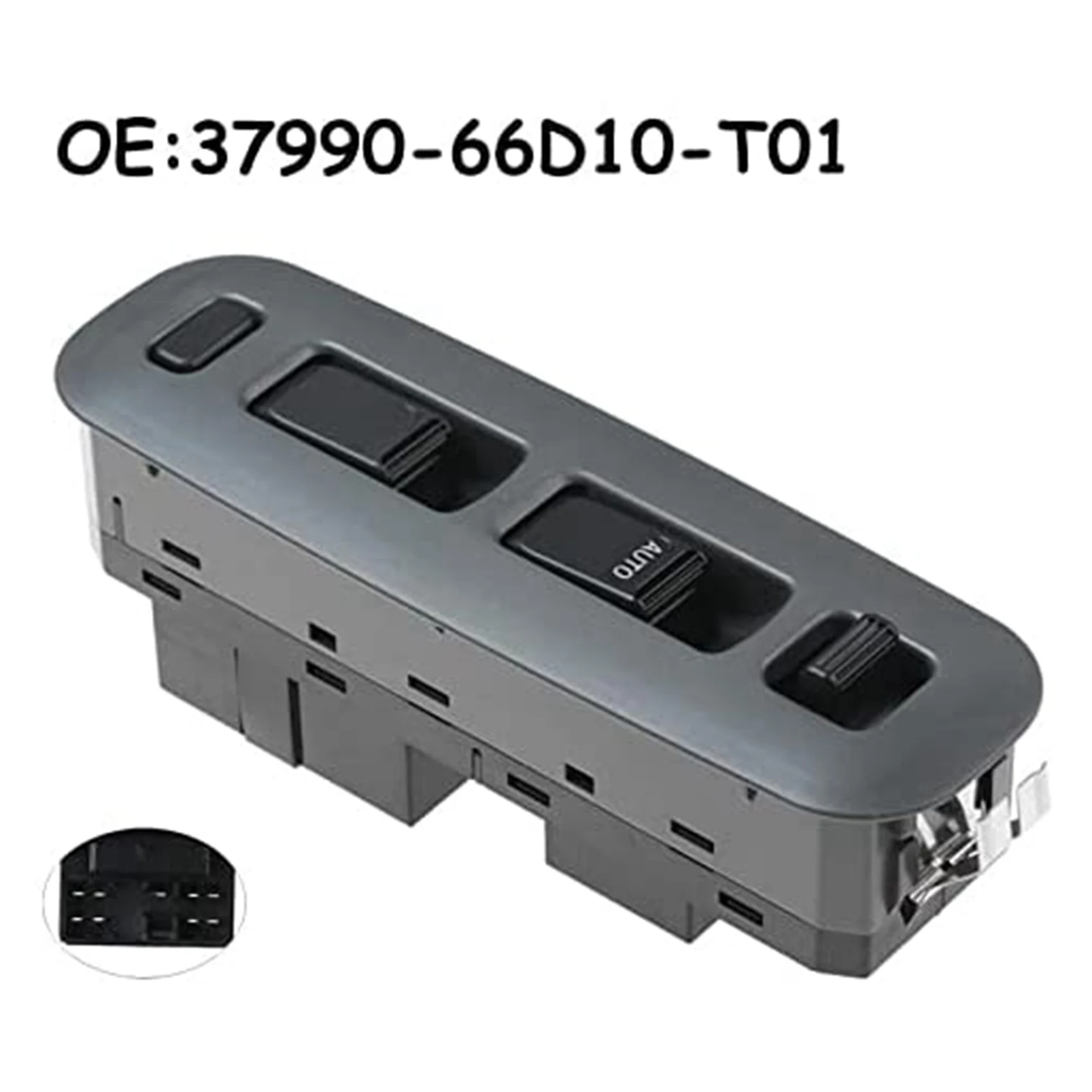 37990-66D10-T01 Power Window Switch for Suzuki Grand Vitara XL-7 1999-2006 3799066D10T01 37990 66D10 T01 Auto Part
37990-66D10-T01 Power Window Switch for Suzuki Grand Vitara XL-7 1999-2006 3799066D10T01 37990 66D10 T01 Auto Part