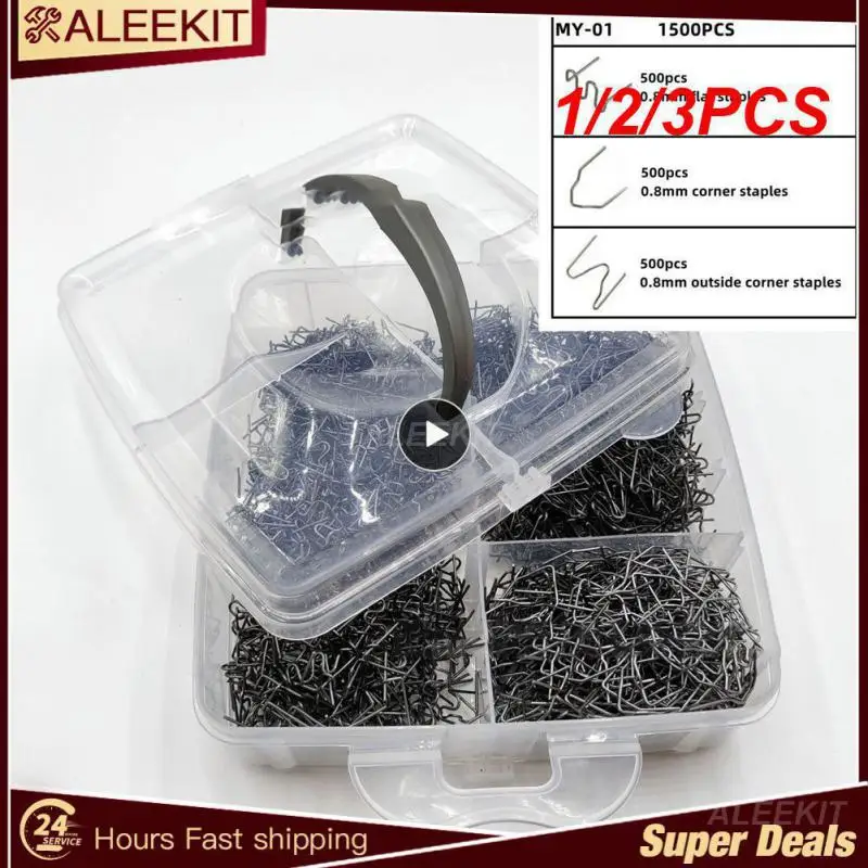 1/2/3PCS Pieces of Hot Binding Staples for Plastic Welding Machine Car Bumper Repair Hot Melt Welding Tool
1/2/3PCS Pieces of Hot Binding Staples for Plastic Welding Machine Car Bumper Repair Hot Melt Welding Tool