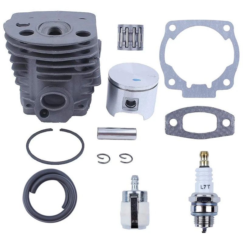

Cylinder Piston Bearing Kit For Husqvarna 51 55 For Ranch (46Mm) Electric Saw Fuel Filter Wire Washer 503 16 91-71