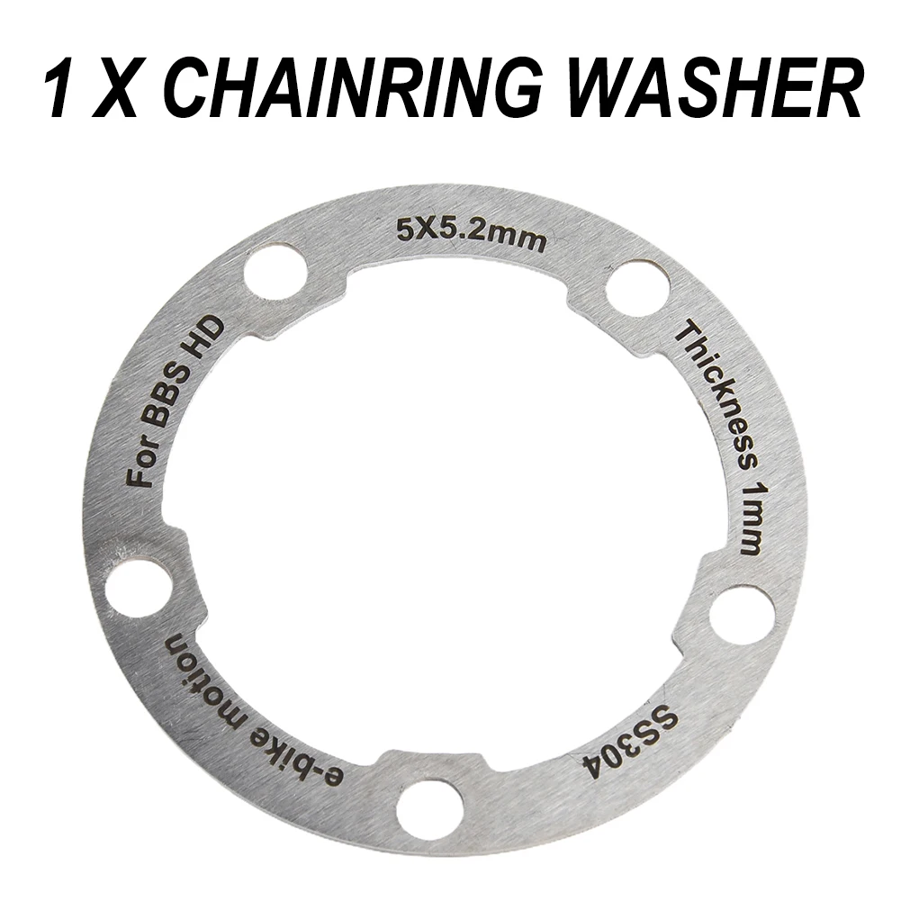 High Quality Brand New ChainRing Washer Washer 1pc 58x58x1mm Aluminum Alloy Chainring Washer Ebike Accessories
High Quality Brand New ChainRing Washer Washer 1pc 58x58x1mm Aluminum Alloy Chainring Washer Ebike Accessories