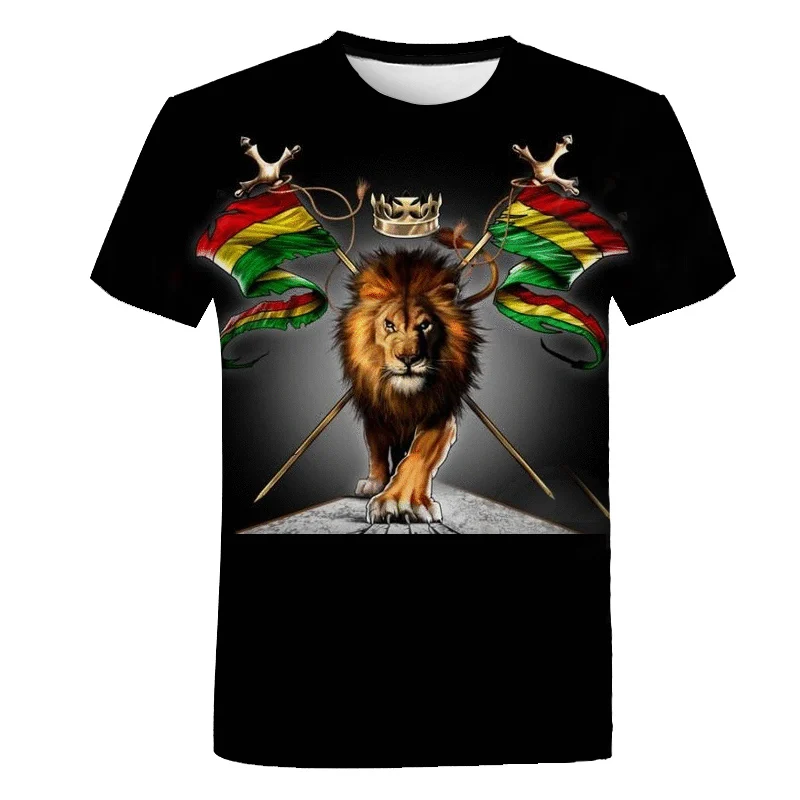 2023 Children's Summer Fashion Short Sleeve T-shirt 3D Animal Lion Print T-shirt Cool Summer Cool Casual Top Children's Wear
2023 Children's Summer Fashion Short Sleeve T-shirt 3D Animal Lion Print T-shirt Cool Summer Cool Casual Top Children's Wear