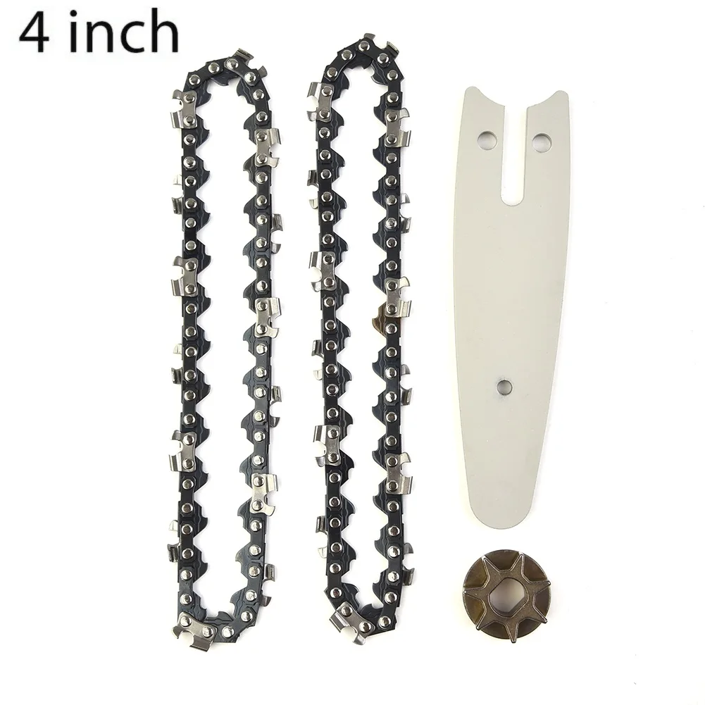 4/6Inch Chainsaw Guide Bar And Saw Chain Sprocket Set Fits Electric Chain Saw Wood Cutter Power Tool Accessories For Wood Cutter
4/6Inch Chainsaw Guide Bar And Saw Chain Sprocket Set Fits Electric Chain Saw Wood Cutter Power Tool Accessories For Wood Cutter