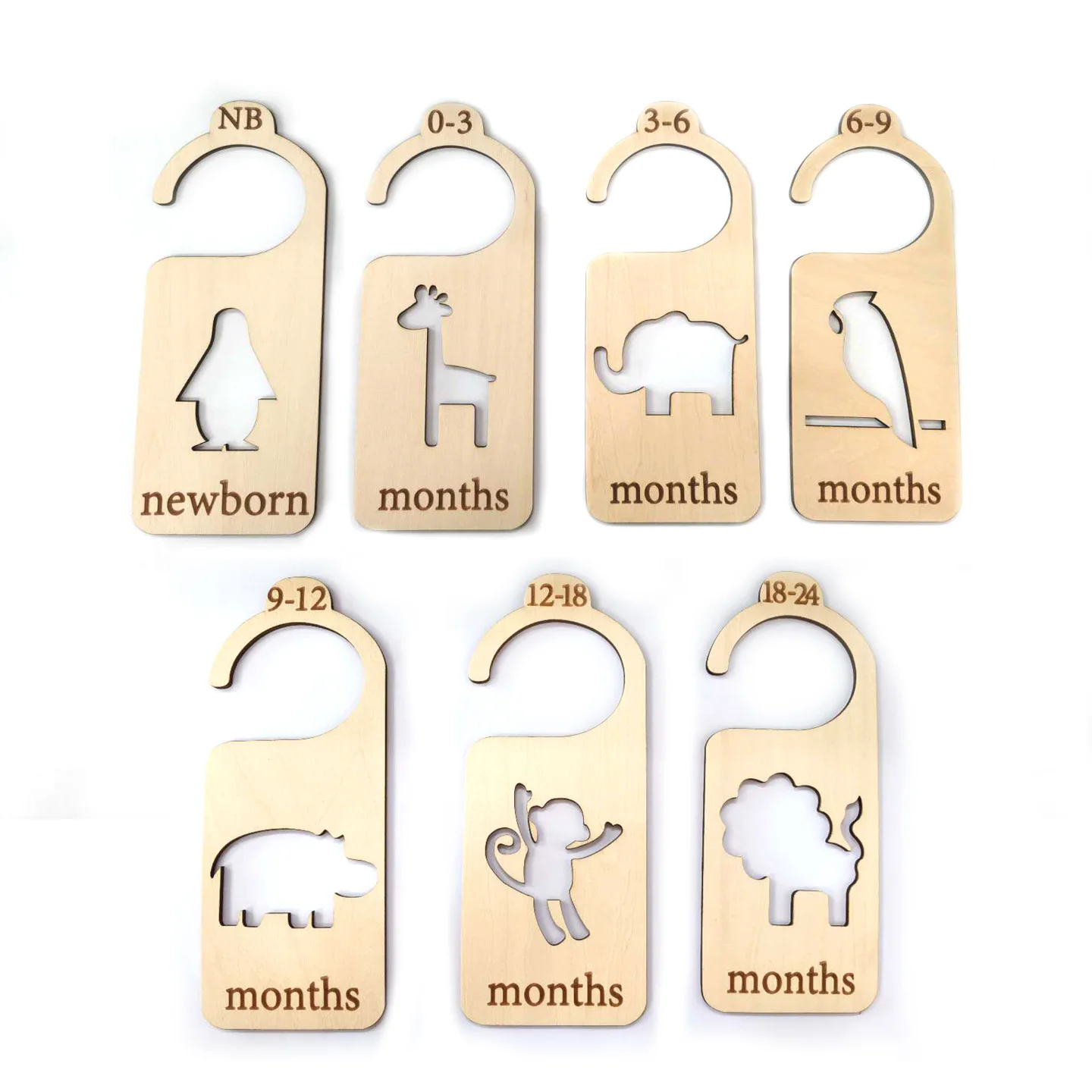 Hot Sale Wooden Baby Closet Size Divider Cut Out Cute Animal 7 Pieces Clothes Divider
Hot Sale Wooden Baby Closet Size Divider Cut Out Cute Animal 7 Pieces Clothes Divider
