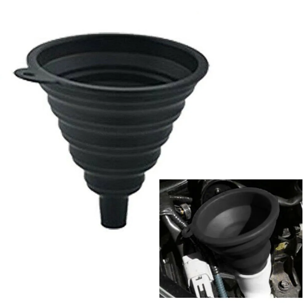1Pcs Silicone Car Engine Funnel Gasoline Oil Fuel Petrol Diesel Liquid Washer Fluid Change Fill Transfer Universal Collapsible
1Pcs Silicone Car Engine Funnel Gasoline Oil Fuel Petrol Diesel Liquid Washer Fluid Change Fill Transfer Universal Collapsible