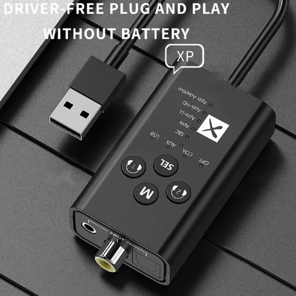 Useful Audio Emitter Anti-interference Lightweight Audio Transmitter Audio Adapter
Useful Audio Emitter Anti-interference Lightweight Audio Transmitter Audio Adapter