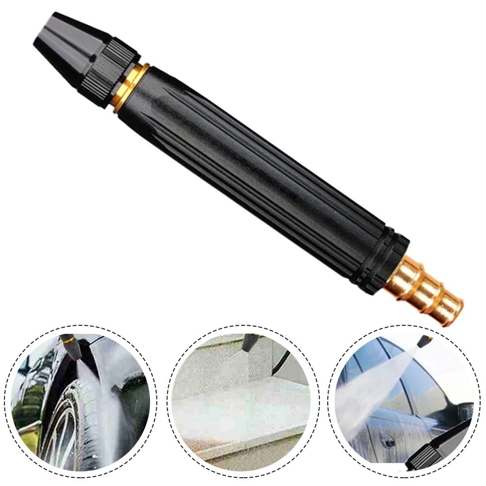 New High Pressure Washer Nozzle Patterns Car Wash Machine Garden Watering Hose Nozzle Sprinkler Universal Car Washing Kit Black
New High Pressure Washer Nozzle Patterns Car Wash Machine Garden Watering Hose Nozzle Sprinkler Universal Car Washing Kit Black