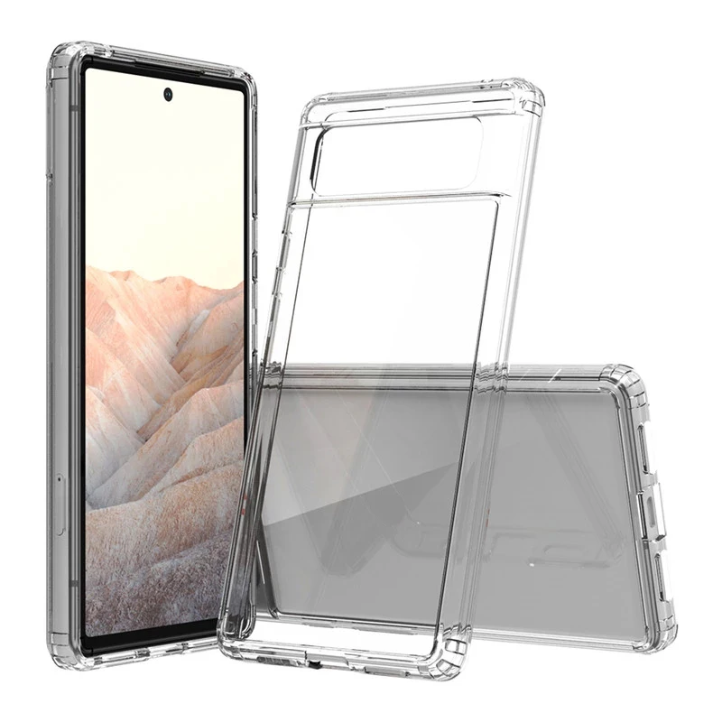 For Google Pixel 6 Pro Pixel6 5G Shockproof Case Clear Bumper Cover Transparent Back Air-cushion Cases for Google Pixel6 6pro
For Google Pixel 6 Pro Pixel6 5G Shockproof Case Clear Bumper Cover Transparent Back Air-cushion Cases for Google Pixel6 6pro