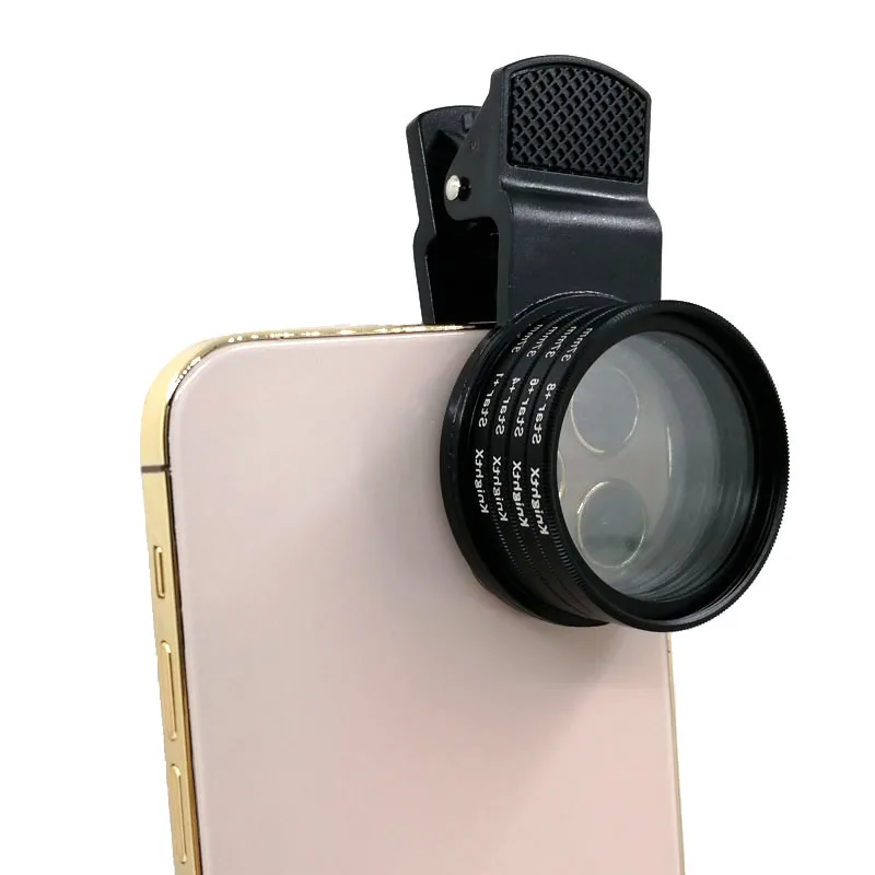 

KnightX 37mm 52mm 58mm Camera Lens cpl ND Filter for iPhone Xiaomi Redmi Len on Smartphone Lenses with Phone Clip