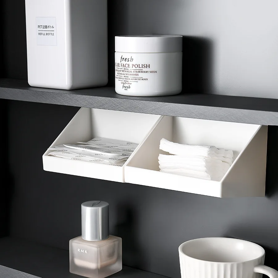 Japanese Minimalism Style Wall Mounted Plain Storage Rack Adhesive Storage Holder Space Saving For Bathroom Cabinet Kitchen
Japanese Minimalism Style Wall Mounted Plain Storage Rack Adhesive Storage Holder Space Saving For Bathroom Cabinet Kitchen