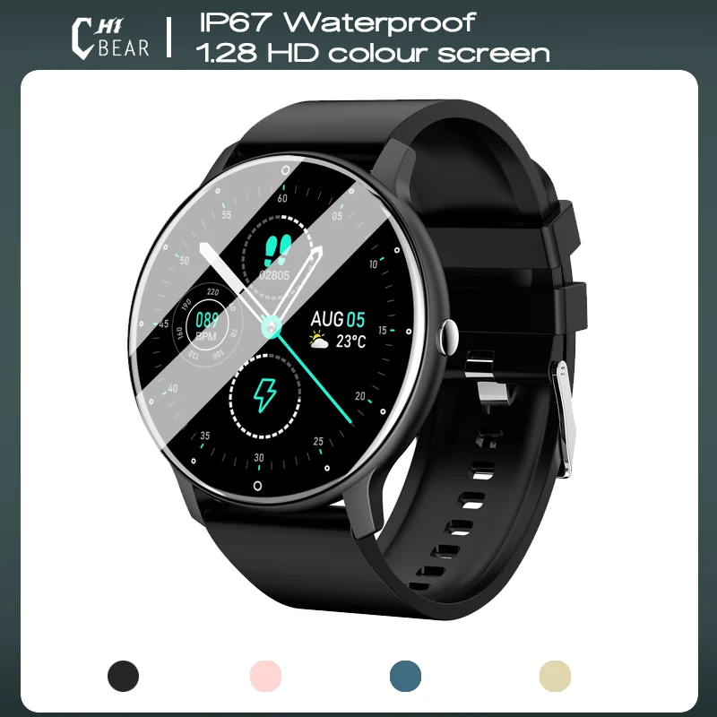 IP67 Waterproof Smart Watch Men Women 1.28" HD Full Touch Screen Sleep Monitoring Fitness Tracker Smartwatch Men ForAndroid IOS
IP67 Waterproof Smart Watch Men Women 1.28" HD Full Touch Screen Sleep Monitoring Fitness Tracker Smartwatch Men ForAndroid IOS