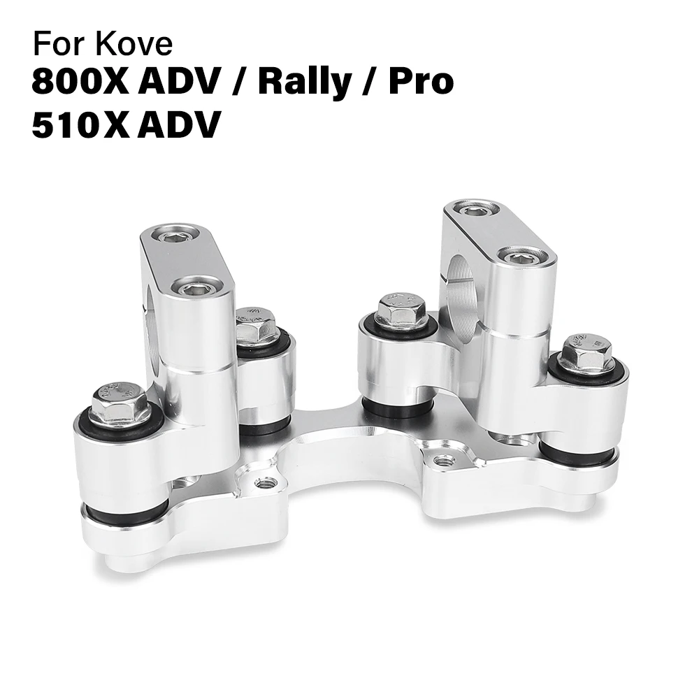 Зажим для подъема руля, крепление для руля Kove 800X Adventure 510X ADV 800X Rally Pro, алюминиевый подъемник руля с ЧПУ для мотоцикла
Зажим для подъема руля, крепление для руля Kove 800X Adventure 510X ADV 800X Rally Pro, алюминиевый подъемник руля с ЧПУ для мотоцикла