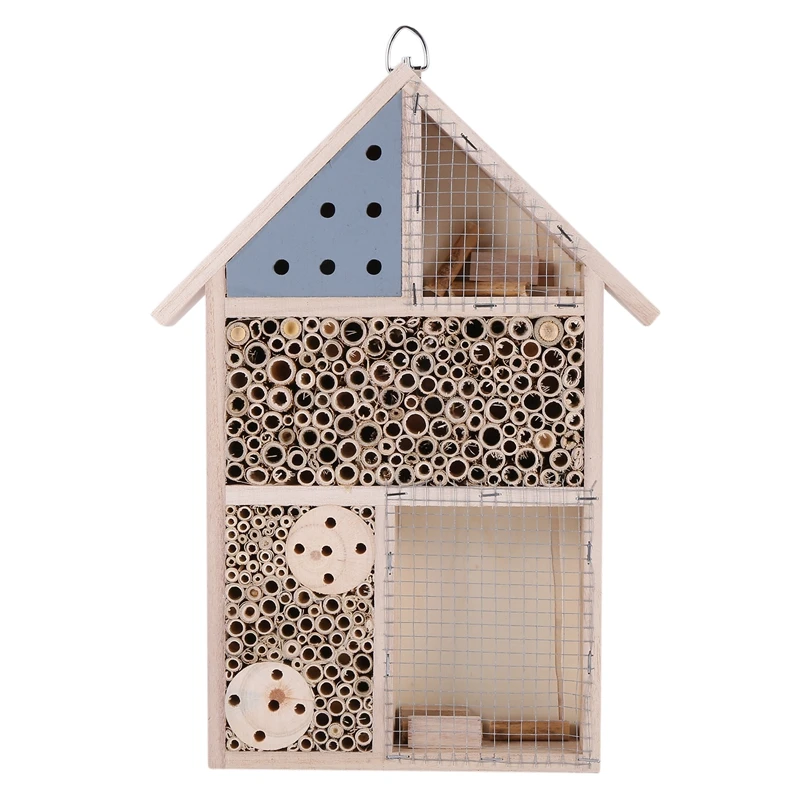 Wooden Insect Hotel Bee House Wood Bug Room Hotel Shelter Garden Decoration Nests Box For Ladybugs Lacewings Butterfly
Wooden Insect Hotel Bee House Wood Bug Room Hotel Shelter Garden Decoration Nests Box For Ladybugs Lacewings Butterfly