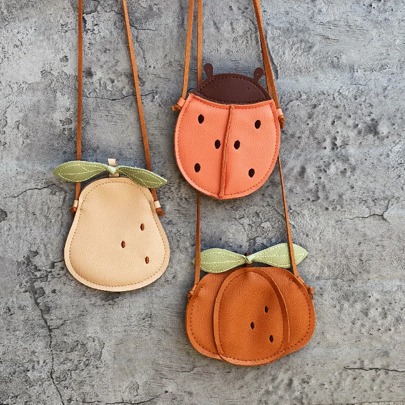 Cartoon Kids Mini Bags for Toddler Girls Pumpkin / Pear / Ladybug Crossbody Bag Kawaii Children's Small Handbags Gift
Cartoon Kids Mini Bags for Toddler Girls Pumpkin / Pear / Ladybug Crossbody Bag Kawaii Children's Small Handbags Gift