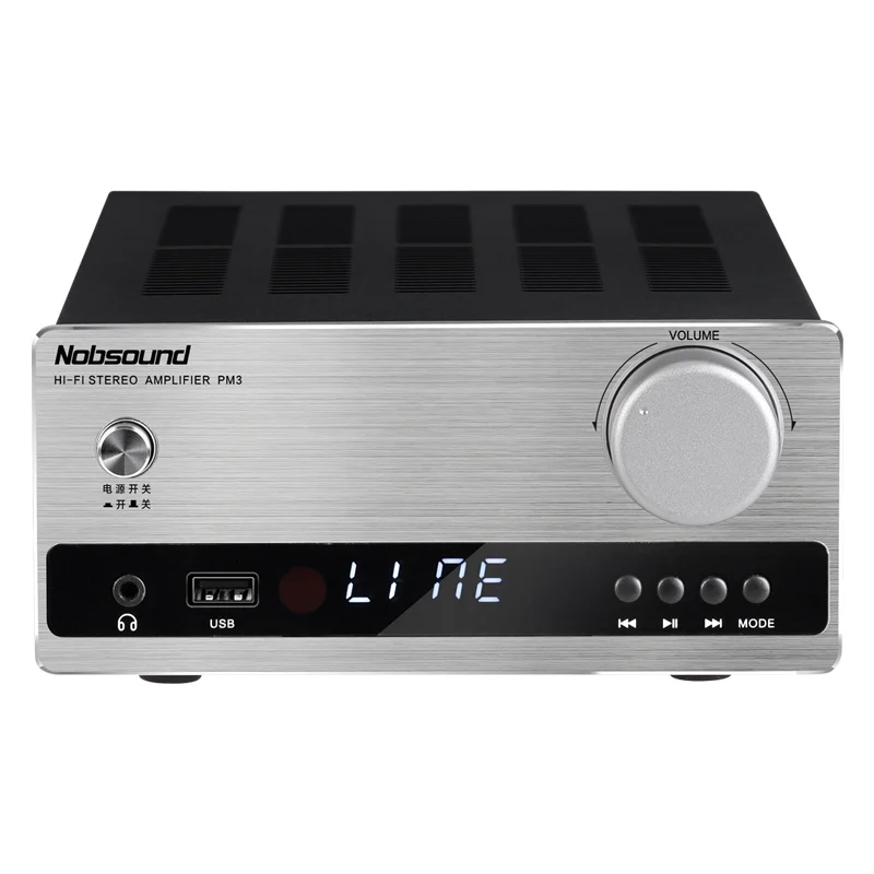 Nobsound PM3 USB DSD DAC HIFI Bluetooth 192K/32BT decoder amplifier 50W*2 
Nobsound PM3 USB DSD DAC HIFI Bluetooth 192K/32BT decoder amplifier 50W*2