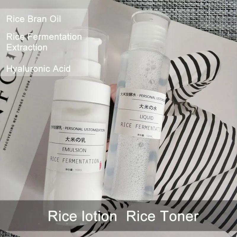Rice Fermented Toner Lotion Rice Bran Oil Hyaluronic Acid Moisturizing Brightening Anti Wrinkle Whitening
Rice Fermented Toner Lotion Rice Bran Oil Hyaluronic Acid Moisturizing Brightening Anti Wrinkle Whitening