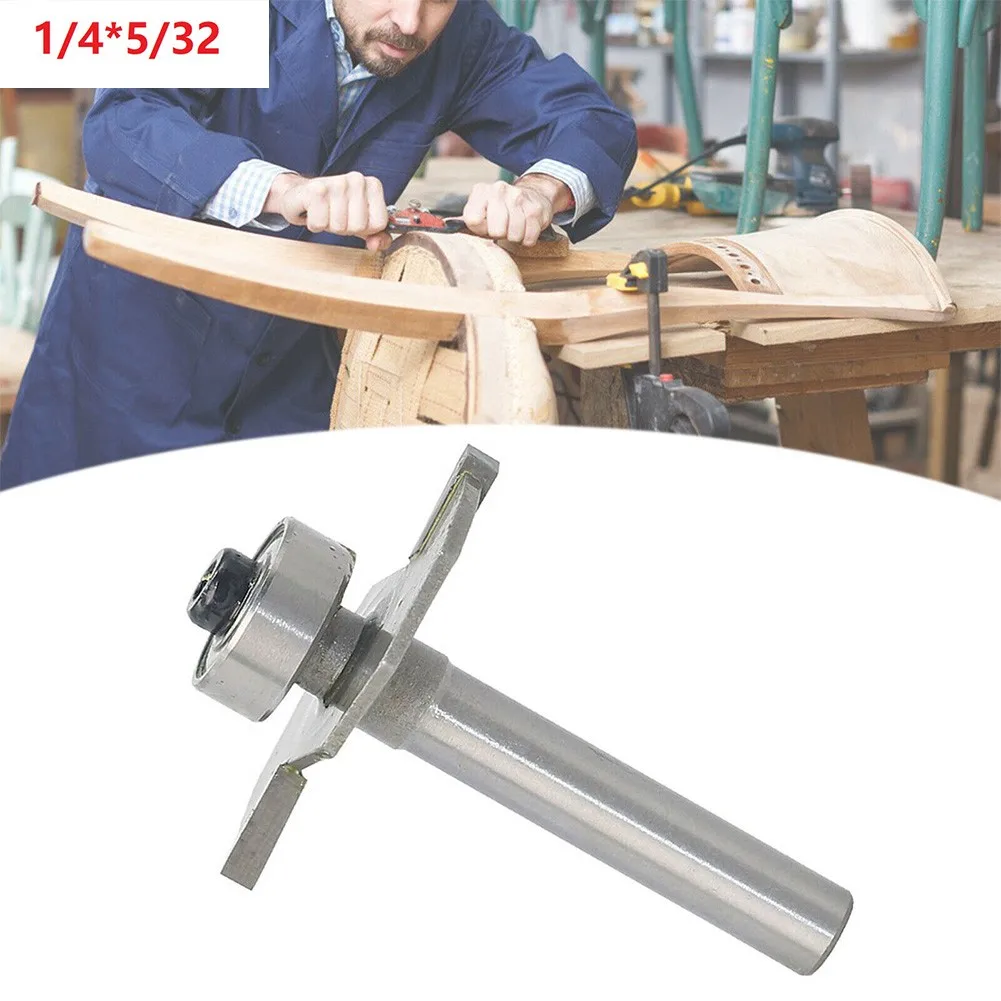 2021 New 5/32\" Cabinets Cutter Grooving Tool Machinery T Slot Router Bit T-Slot Woodworking 1/4\" Shank Cutting Depth 2 Flutes
2021 New 5/32\" Cabinets Cutter Grooving Tool Machinery T Slot Router Bit T-Slot Woodworking 1/4\" Shank Cutting Depth 2 Flutes