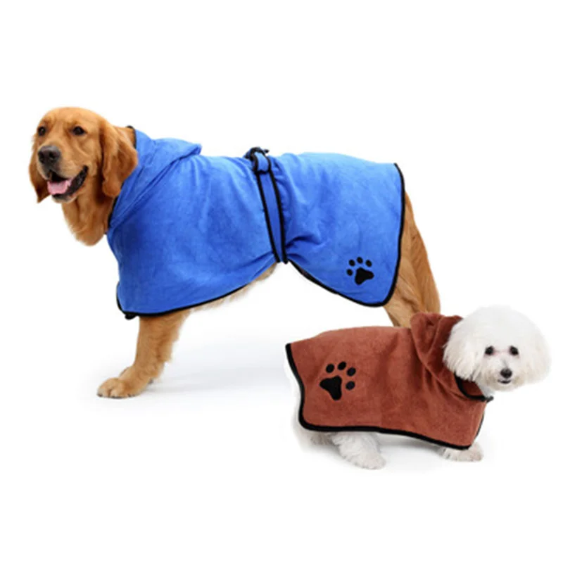 Dog Bathrobe XS-XL Pet Dog Bath Towel for Small Medium Large Dogs 400g Microfiber Super Absorbent Pet Drying Towel
Dog Bathrobe XS-XL Pet Dog Bath Towel for Small Medium Large Dogs 400g Microfiber Super Absorbent Pet Drying Towel