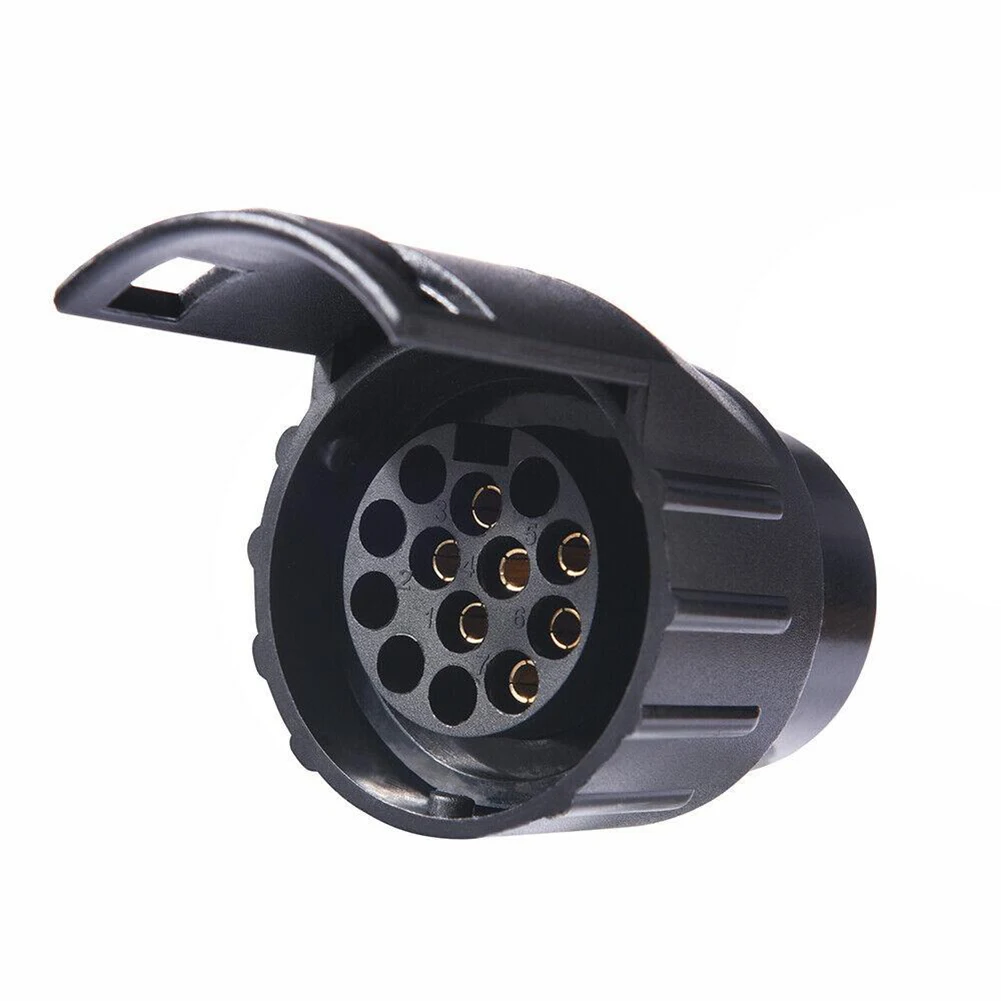 Towing Socket Caravan Converter Black Camper Parts Plastic & Brass Plug RV Trailer 12V DC Waterproof 7Pin To 13Pin
Towing Socket Caravan Converter Black Camper Parts Plastic & Brass Plug RV Trailer 12V DC Waterproof 7Pin To 13Pin
