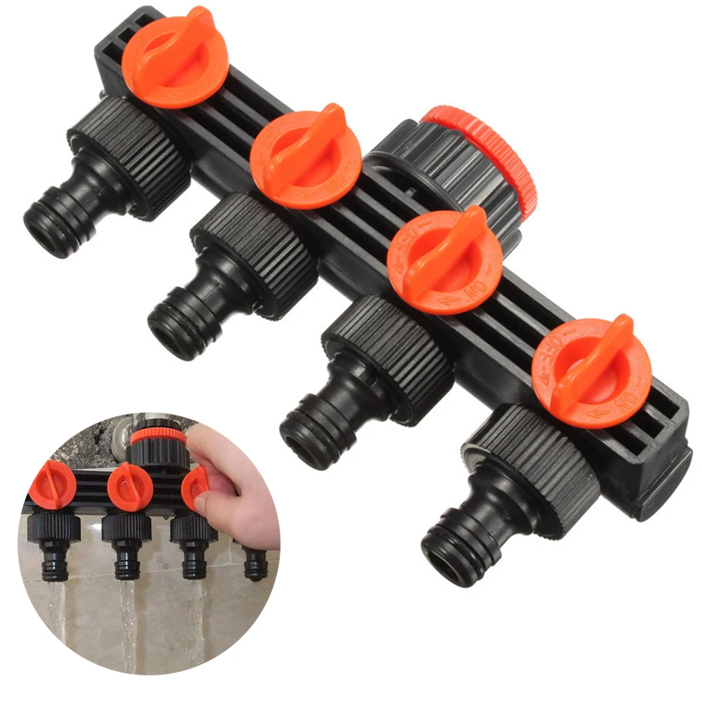 Agricultural Irrigation Drip 4 Way Accessories ABS Home Plastic Durable Garden Splitter Easy Install Tap Connector
Agricultural Irrigation Drip 4 Way Accessories ABS Home Plastic Durable Garden Splitter Easy Install Tap Connector