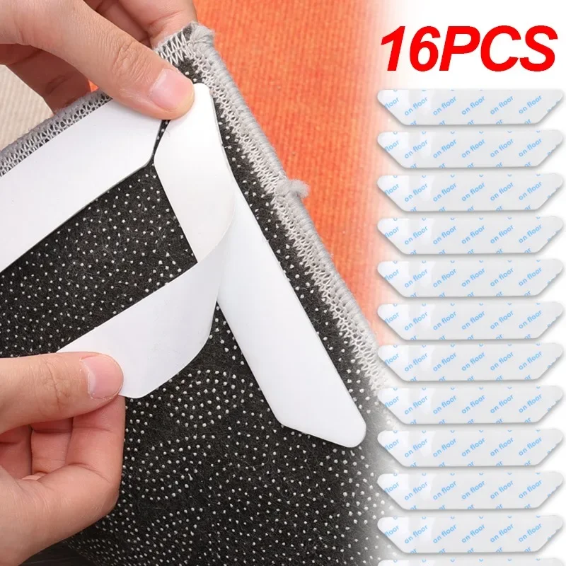 16/8PCS Carpet Non-slip Sticker Reuseable Washable Self-adhesive Fixed Pad Floor Rug Bed Sheet Mat Corner Side Gripper Home Tool
16/8PCS Carpet Non-slip Sticker Reuseable Washable Self-adhesive Fixed Pad Floor Rug Bed Sheet Mat Corner Side Gripper Home Tool