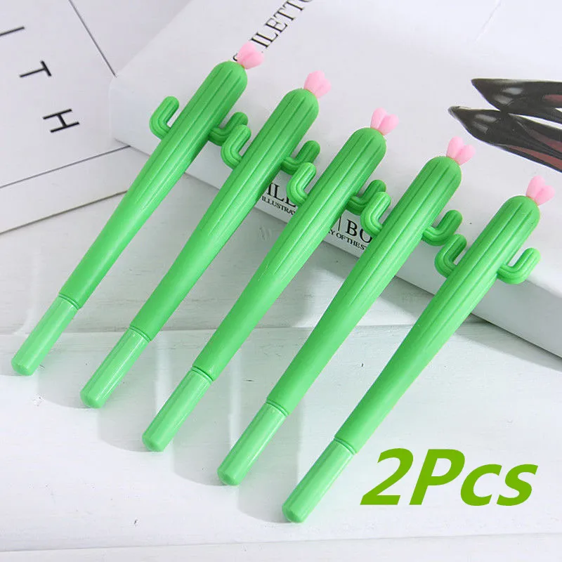 2x Green Plants Cactus Gel Pen Rollerball Pen School Office Supply Student Stationery 0.5mm Black Ink
2x Green Plants Cactus Gel Pen Rollerball Pen School Office Supply Student Stationery 0.5mm Black Ink