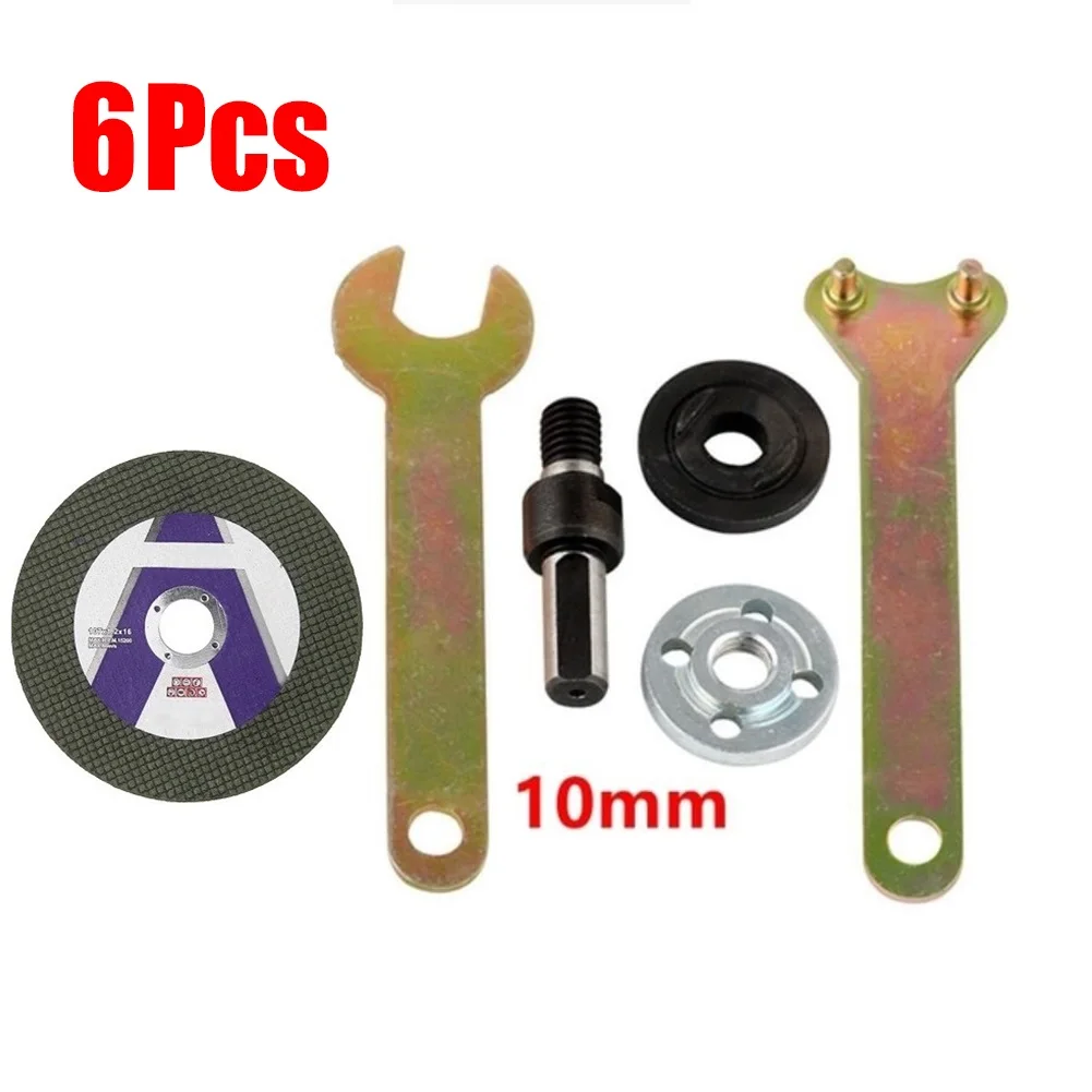 6PCS 10mm Electric Drill Conversion Angle Grinder Connecting Rod With Cutting Disc Polishing Wheel Power Tools Accessories
6PCS 10mm Electric Drill Conversion Angle Grinder Connecting Rod With Cutting Disc Polishing Wheel Power Tools Accessories
