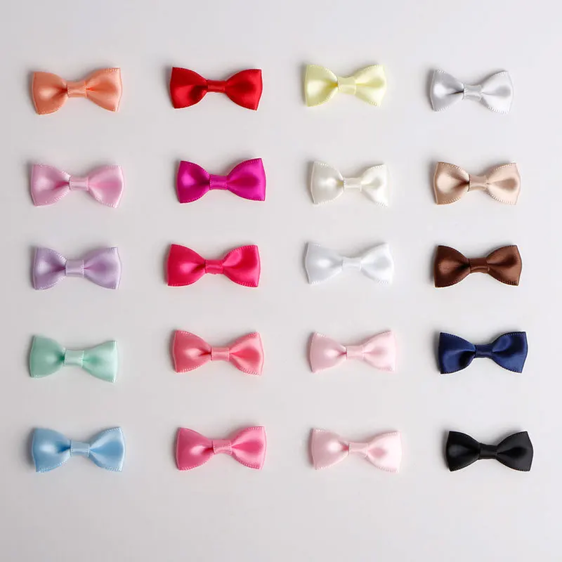 High Quality 3.3x1.6cm Mini Satin Ribbon Flowers Bows For Sewing Wedding Bow Tie Decoration Handmade Hair Craft 200pcs/lot
High Quality 3.3x1.6cm Mini Satin Ribbon Flowers Bows For Sewing Wedding Bow Tie Decoration Handmade Hair Craft 200pcs/lot