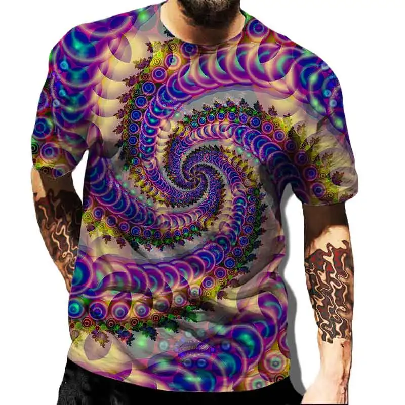 2022 Summer new short-sleeved tops T-shirt shirts 3D printing patterns street fashion casual style men's handsome Sportswear top
2022 Summer new short-sleeved tops T-shirt shirts 3D printing patterns street fashion casual style men's handsome Sportswear top
