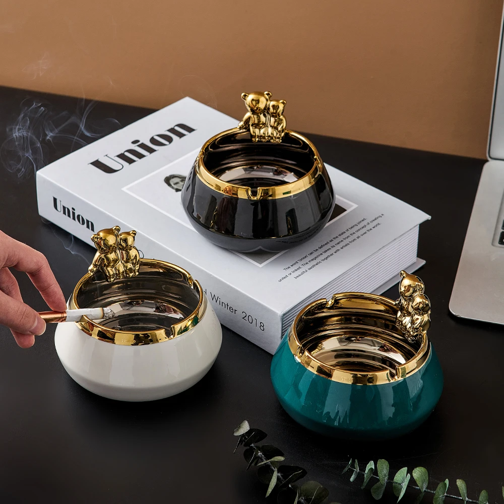 Nordic Style Modern Home Decor Accessories Ashtray Smoke Accessories Ceramic Bear Ashtray Home Accessories Boy Luxury Ashtray 
Nordic Style Modern Home Decor Accessories Ashtray Smoke Accessories Ceramic Bear Ashtray Home Accessories Boy Luxury Ashtray