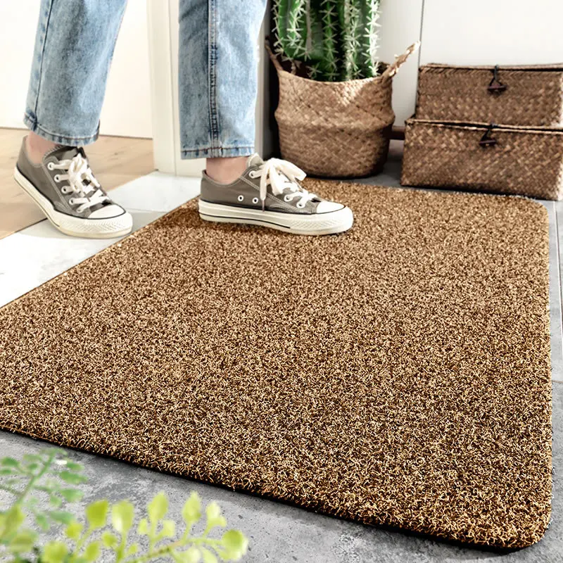Entrance Floor Rug Simple Style Household Vacuuming Non-slip Absorbent Mat Wear-resistant Polypropylene Solid Color Carpets
Entrance Floor Rug Simple Style Household Vacuuming Non-slip Absorbent Mat Wear-resistant Polypropylene Solid Color Carpets
