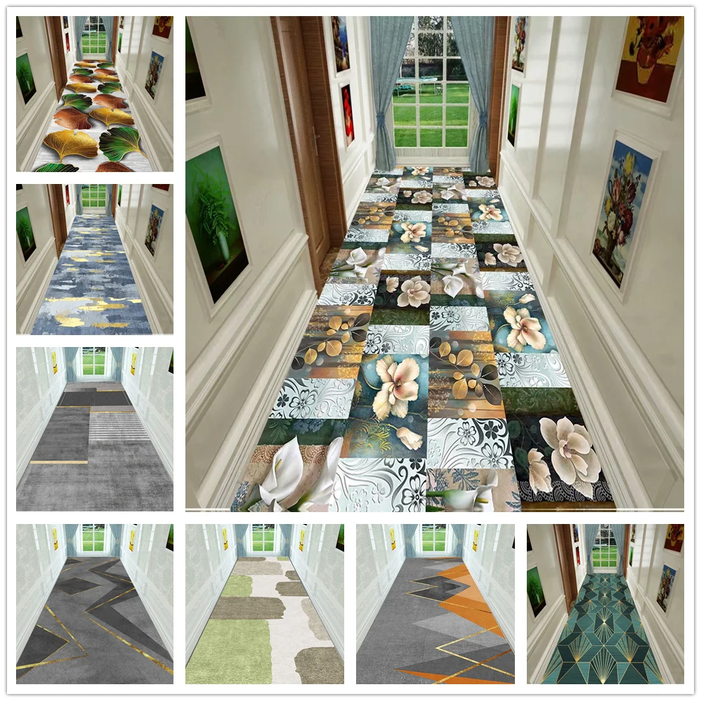 Nordic Style Living Room Rug Long Hall Corridor Carpet Floral Print Bedroom Kitchen Area Rug Anti-skid Mat Entrance Doormat
Nordic Style Living Room Rug Long Hall Corridor Carpet Floral Print Bedroom Kitchen Area Rug Anti-skid Mat Entrance Doormat