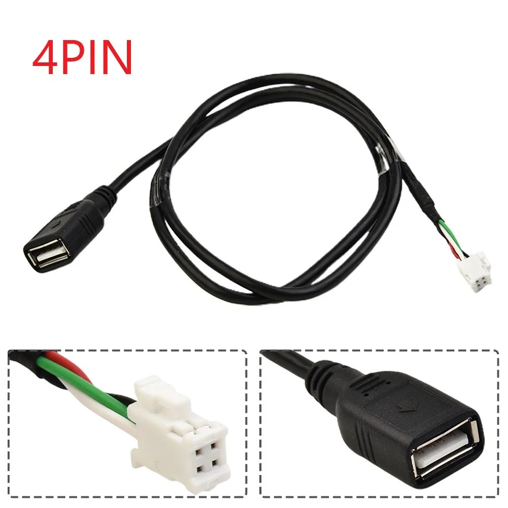 4Pin Car USB Cable Adapter Connector USB Extension Cable Adapter For An Car Radio Stereo Connector USB Extension Cable Adapter
4Pin Car USB Cable Adapter Connector USB Extension Cable Adapter For An Car Radio Stereo Connector USB Extension Cable Adapter
