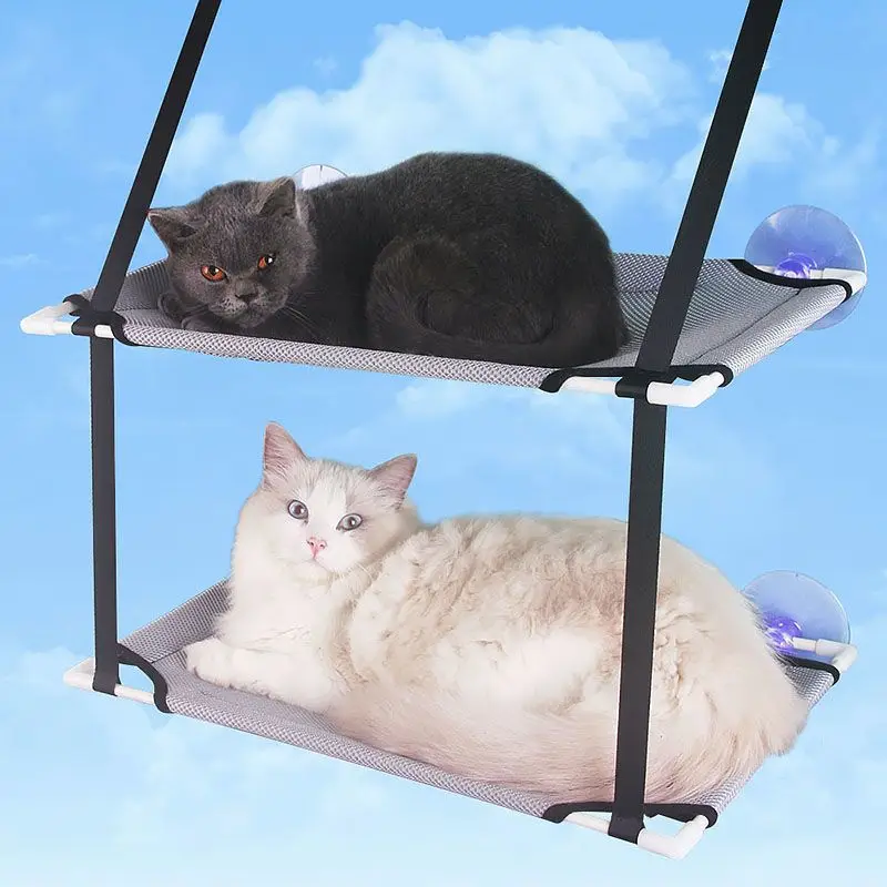 Cat Hammock Suction Cup Cat Nest Doublelayer Cat Hammock Bed Pet Bed For Cat Dog Sunny Window Seat Bearing 20kg Cat Accessories
Cat Hammock Suction Cup Cat Nest Doublelayer Cat Hammock Bed Pet Bed For Cat Dog Sunny Window Seat Bearing 20kg Cat Accessories