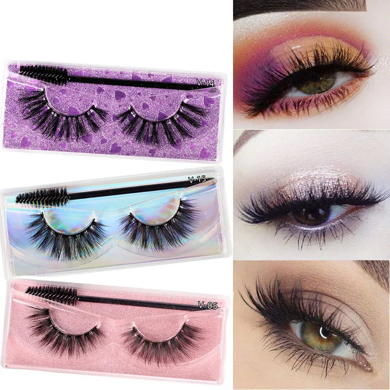 1 Pair False Eyelashes With Brush 3d Long Lasting Natural Eyelashes Extension Thick Long Beauty Dramatic Makeup Tools Beauty
1 Pair False Eyelashes With Brush 3d Long Lasting Natural Eyelashes Extension Thick Long Beauty Dramatic Makeup Tools Beauty