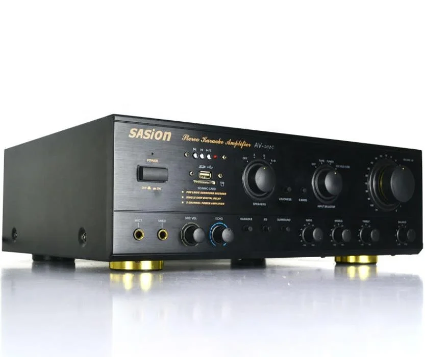 

AV-502C power amplifier USB/SD/FM Radio car apmlifier dj amplifier tube amplifier Home audio for mic