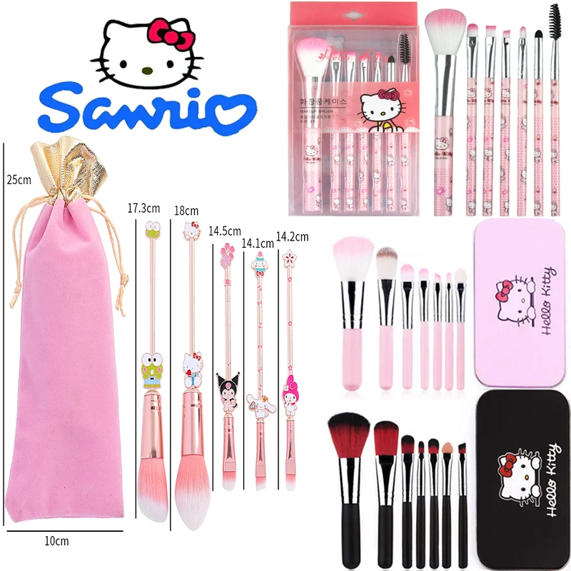 7 Pack Hello Kitty Makeup Brush Set Anime Cute Soft Fluffy Women's Makeup Tools Foundation Brush Eyeshadow Brush Gift with Box
7 Pack Hello Kitty Makeup Brush Set Anime Cute Soft Fluffy Women's Makeup Tools Foundation Brush Eyeshadow Brush Gift with Box