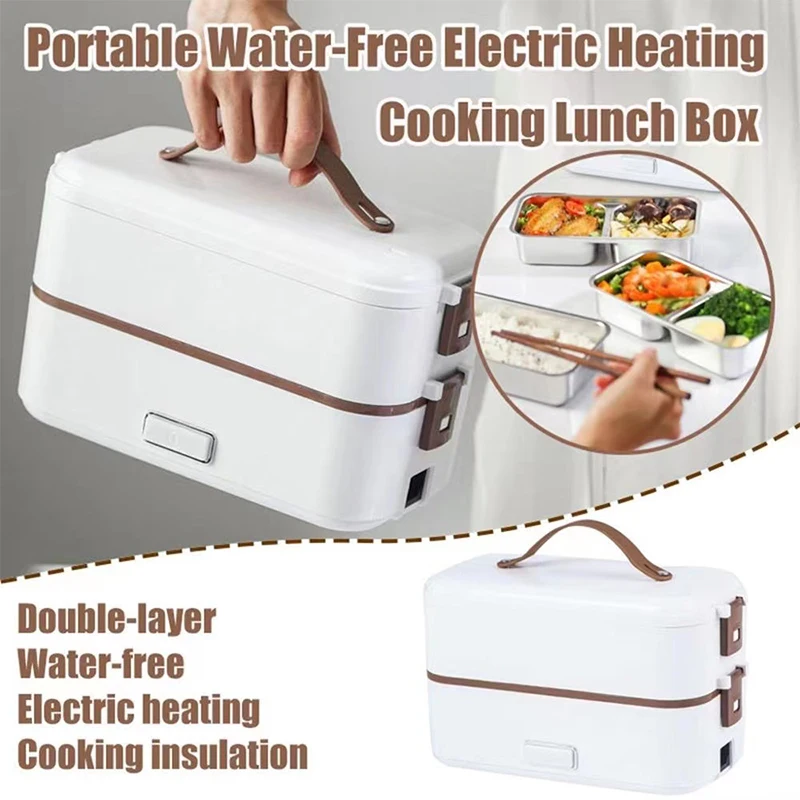 Outdoor Electric Lunch Box Car Portable Stainless Steel Box Thermal Insulation Water-Free Lunch Box for Car Truck Work Travel
Outdoor Electric Lunch Box Car Portable Stainless Steel Box Thermal Insulation Water-Free Lunch Box for Car Truck Work Travel