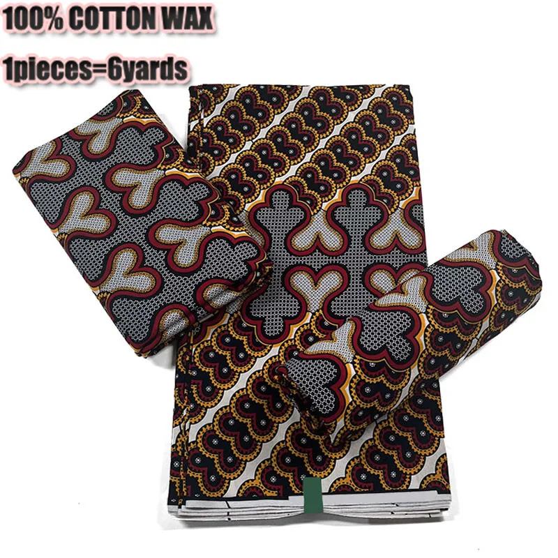 100% cotton high quality tissu 6yards Ankara African prints batik pagne real wax fabric African style
100% cotton high quality tissu 6yards Ankara African prints batik pagne real wax fabric African style