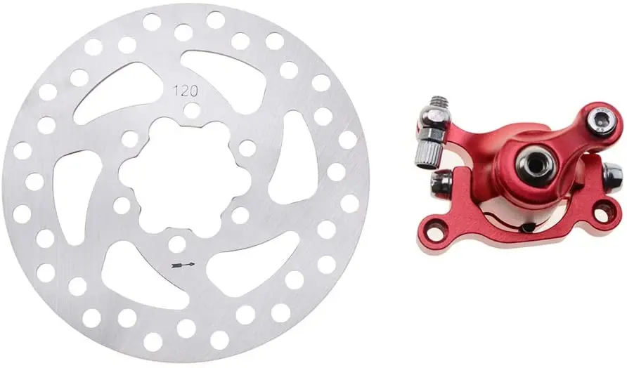 Brake Caliper+120mm Disc Rotor Brake Front Rear for MBX10 MBX11 Moto Rear Mini Bike 47cc 49cc Pocket Bike Goped Scooter Go-Kart
Brake Caliper+120mm Disc Rotor Brake Front Rear for MBX10 MBX11 Moto Rear Mini Bike 47cc 49cc Pocket Bike Goped Scooter Go-Kart