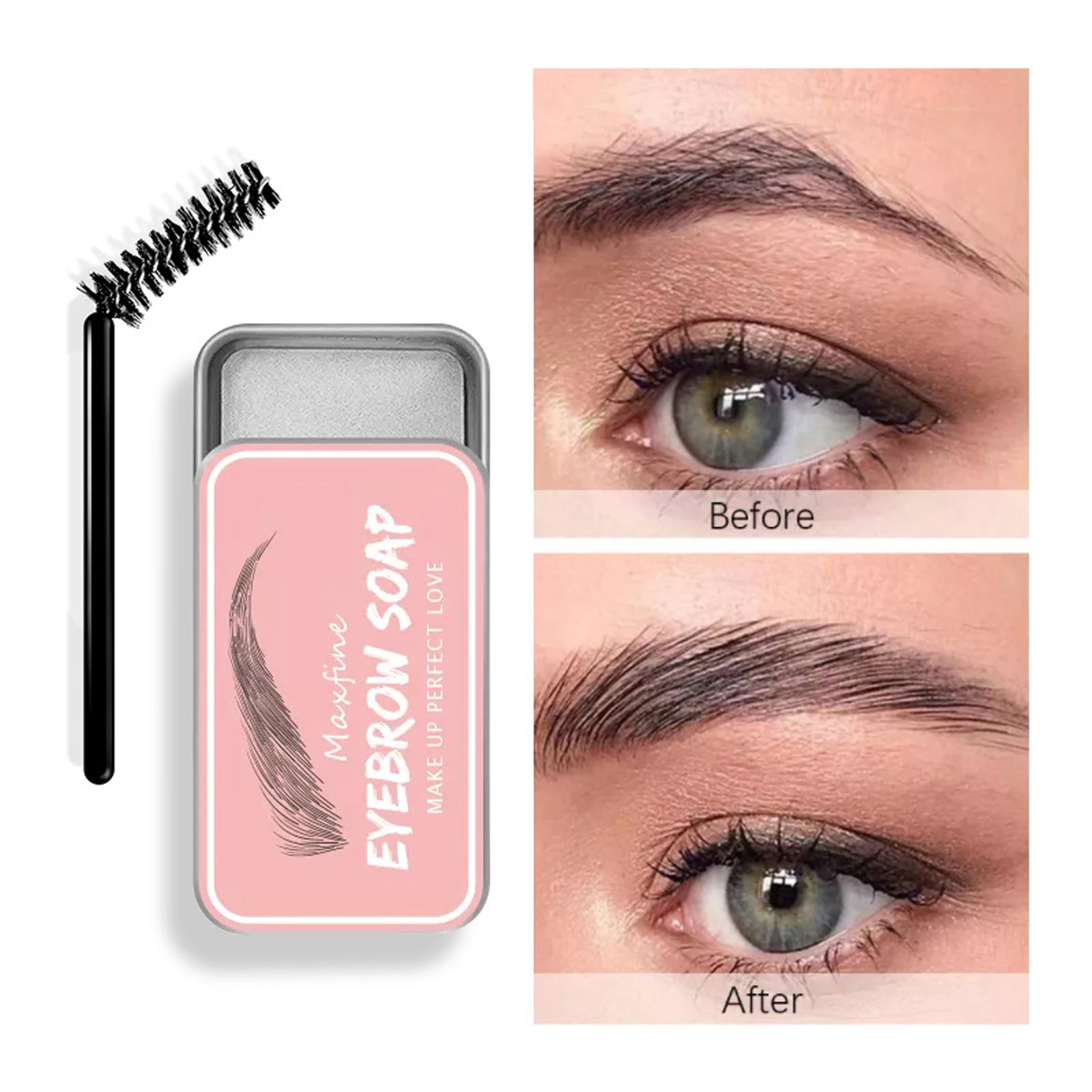 Eyebrow Styling Gel Brows Wax Sculpt Soap Waterproof Long-Lasting 3D Feathery Wild Brow Styling Easy To Wear Makeup Eyebrow 10g
Eyebrow Styling Gel Brows Wax Sculpt Soap Waterproof Long-Lasting 3D Feathery Wild Brow Styling Easy To Wear Makeup Eyebrow 10g