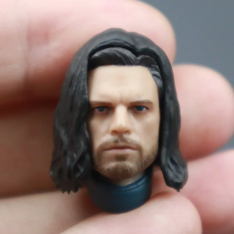 Collection 1/12 Scale Winter Soldier Bucky Head Sculpt Long hair W/Neck For 6" SHF Action Figures
Collection 1/12 Scale Winter Soldier Bucky Head Sculpt Long hair W/Neck For 6" SHF Action Figures