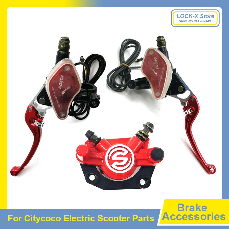 Electric Vehicle Disc Brake Upper Pump with Hydraulic Pump, Brake Handle Lever for Citycoco Modified Accessories Parts
Electric Vehicle Disc Brake Upper Pump with Hydraulic Pump, Brake Handle Lever for Citycoco Modified Accessories Parts