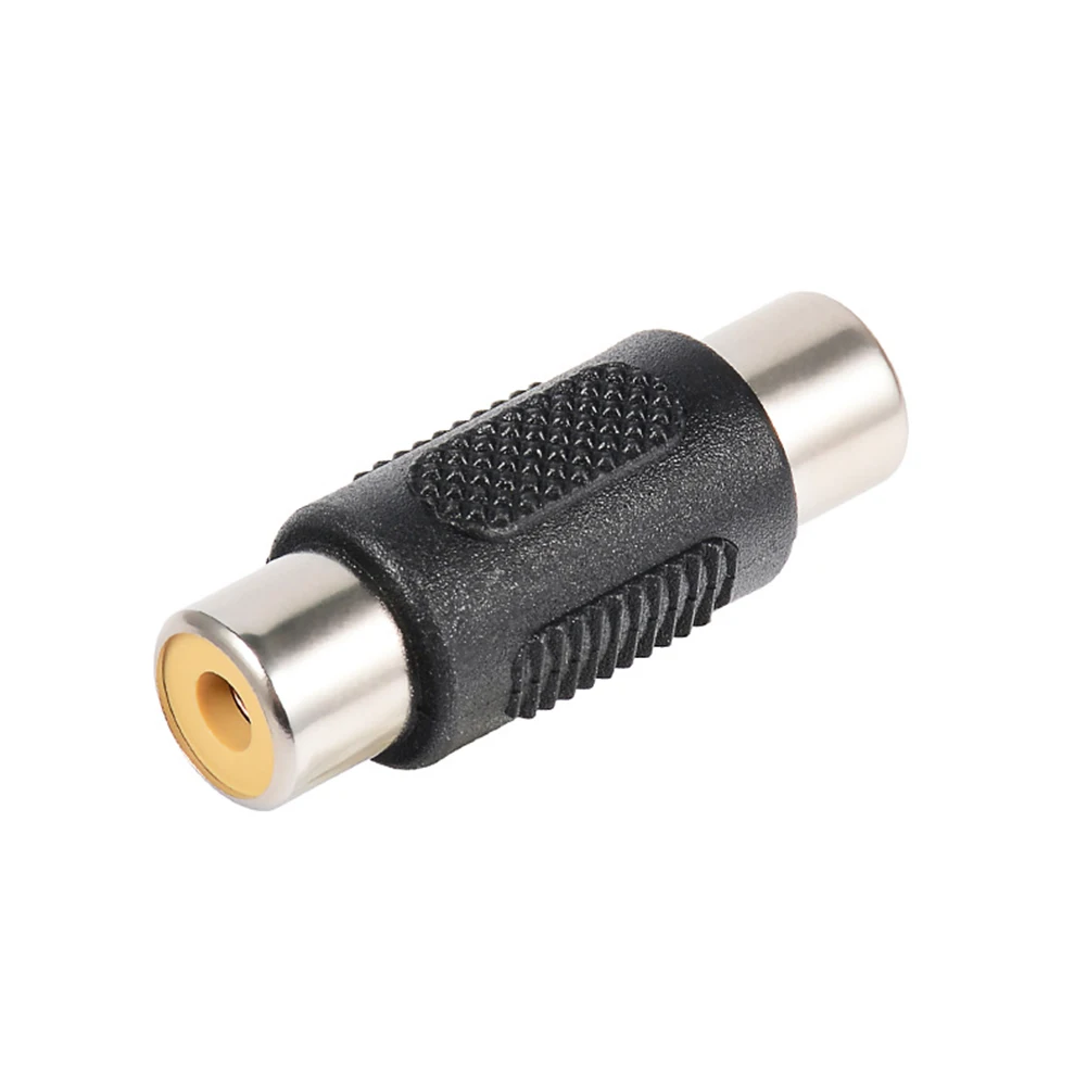 RCA Female Connectors 31.7x10.8mm 5 Pcs Adapter Audio Black Cable Connector Coupler Female To Female Metal Durable
RCA Female Connectors 31.7x10.8mm 5 Pcs Adapter Audio Black Cable Connector Coupler Female To Female Metal Durable