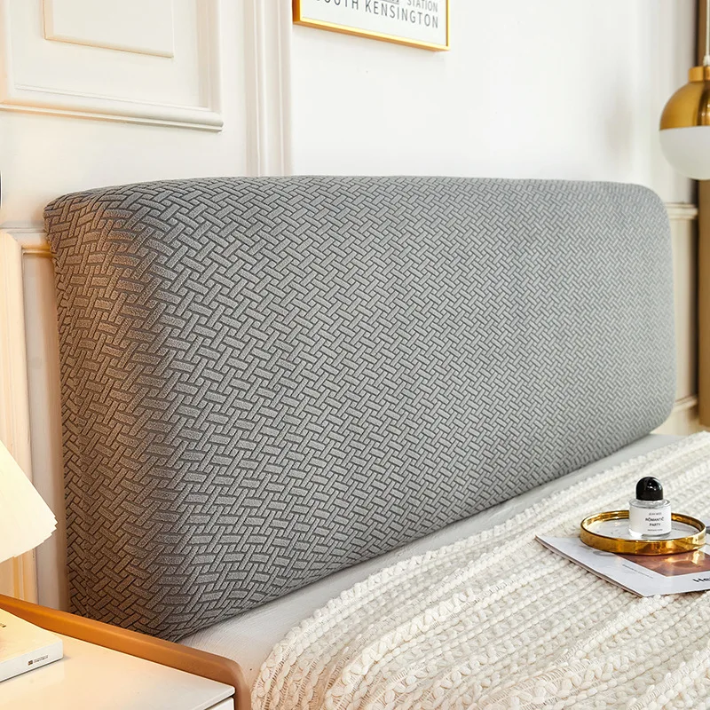 Solid Color Jacquard Bed Head Cover Elastic All-inclusive Headboard Thicken Headboard Cover For Home 120CM 150CM
Solid Color Jacquard Bed Head Cover Elastic All-inclusive Headboard Thicken Headboard Cover For Home 120CM 150CM