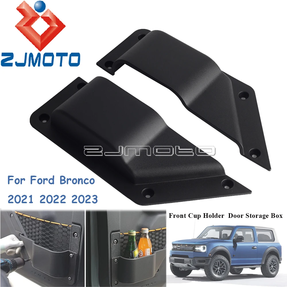1 Pair Car Interior Front Cup Holder Door Storage Box Left Right Doors Stowing Tidying Holder For Ford Bronco 2021 2022 2023
1 Pair Car Interior Front Cup Holder Door Storage Box Left Right Doors Stowing Tidying Holder For Ford Bronco 2021 2022 2023
