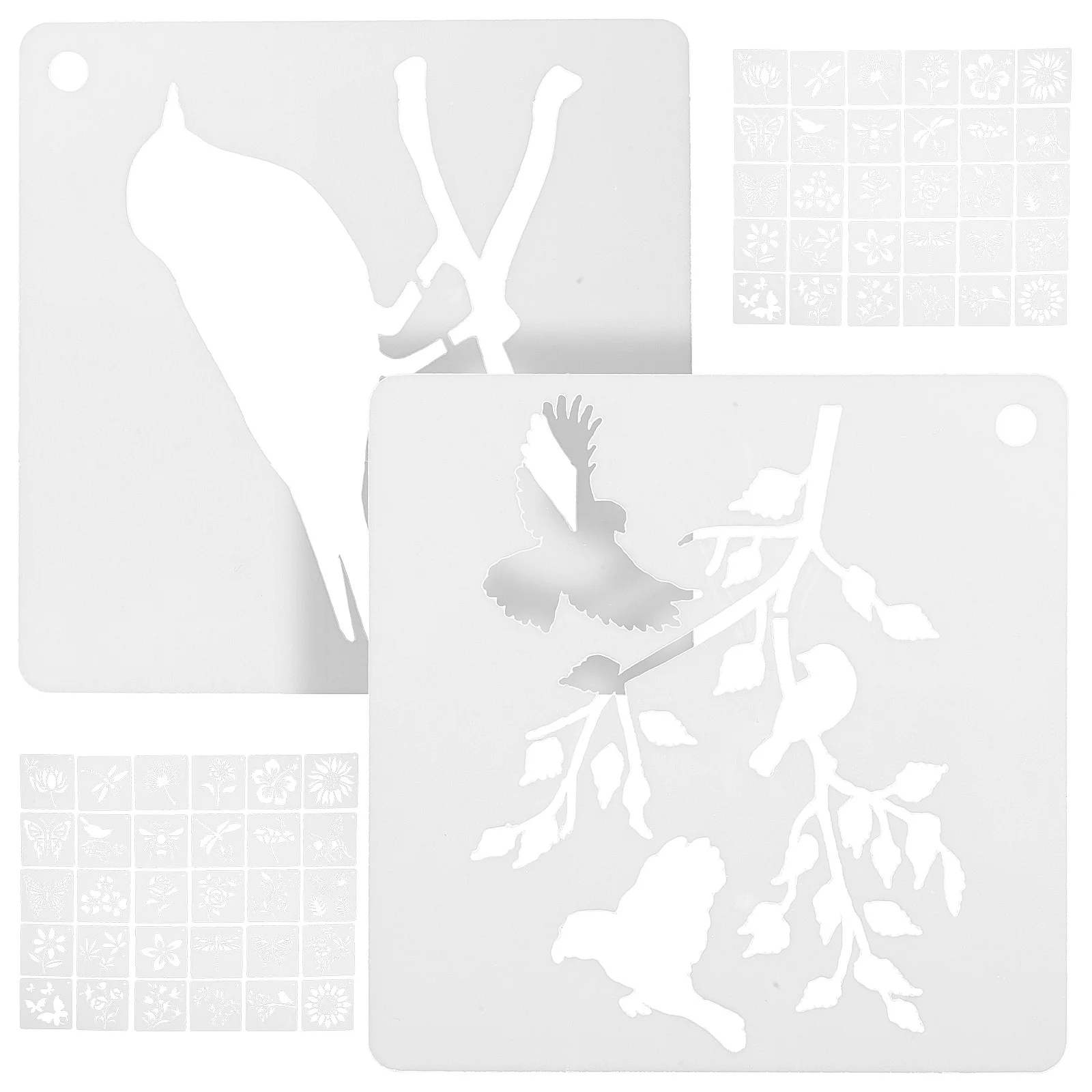 60pcs DIY Painting Templates Decorative Drawing Templates Plastic Crafts Stencils for Wall Card
60pcs DIY Painting Templates Decorative Drawing Templates Plastic Crafts Stencils for Wall Card