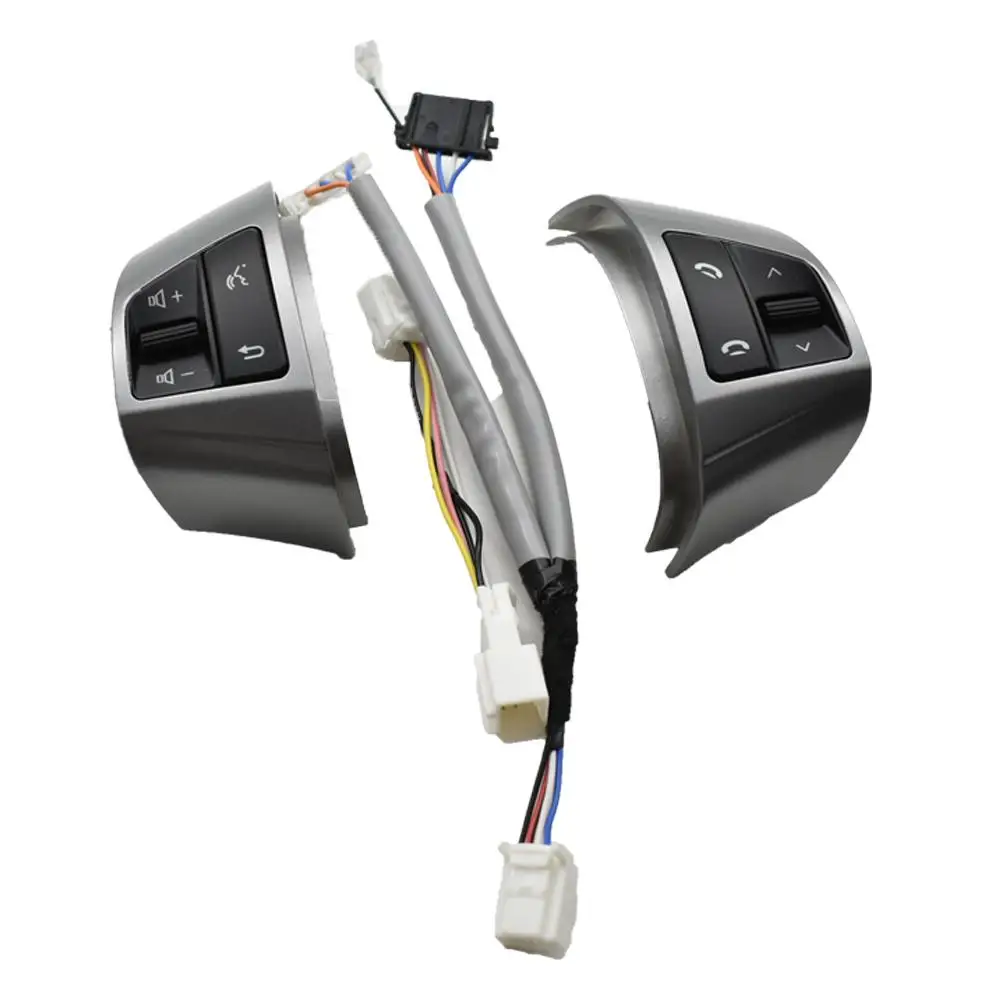 For Hyundai Elantra HD 2008-2016 Multifunction Steering Wheel Control Button Switch Audio Control Silver 8 Keys
For Hyundai Elantra HD 2008-2016 Multifunction Steering Wheel Control Button Switch Audio Control Silver 8 Keys