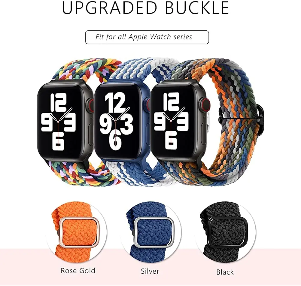 Эластичное одиночное кольцо, совместимое с Apple Watch 7654321, эластичный спортивный браслет iWatch 38 мм 40 мм 41 мм 42 мм 44 мм 45 мм
Эластичное одиночное кольцо, совместимое с Apple Watch 7654321, эластичный спортивный браслет iWatch 38 мм 40 мм 41 мм 42 мм 44 мм 45 мм