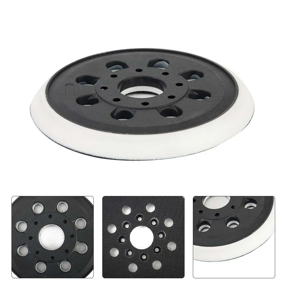 125mm Backing Pad 5 inch 8 holes Hook & Loop Parts Rubber Sanding Disc New Practical Useful Durable High Quality
125mm Backing Pad 5 inch 8 holes Hook & Loop Parts Rubber Sanding Disc New Practical Useful Durable High Quality